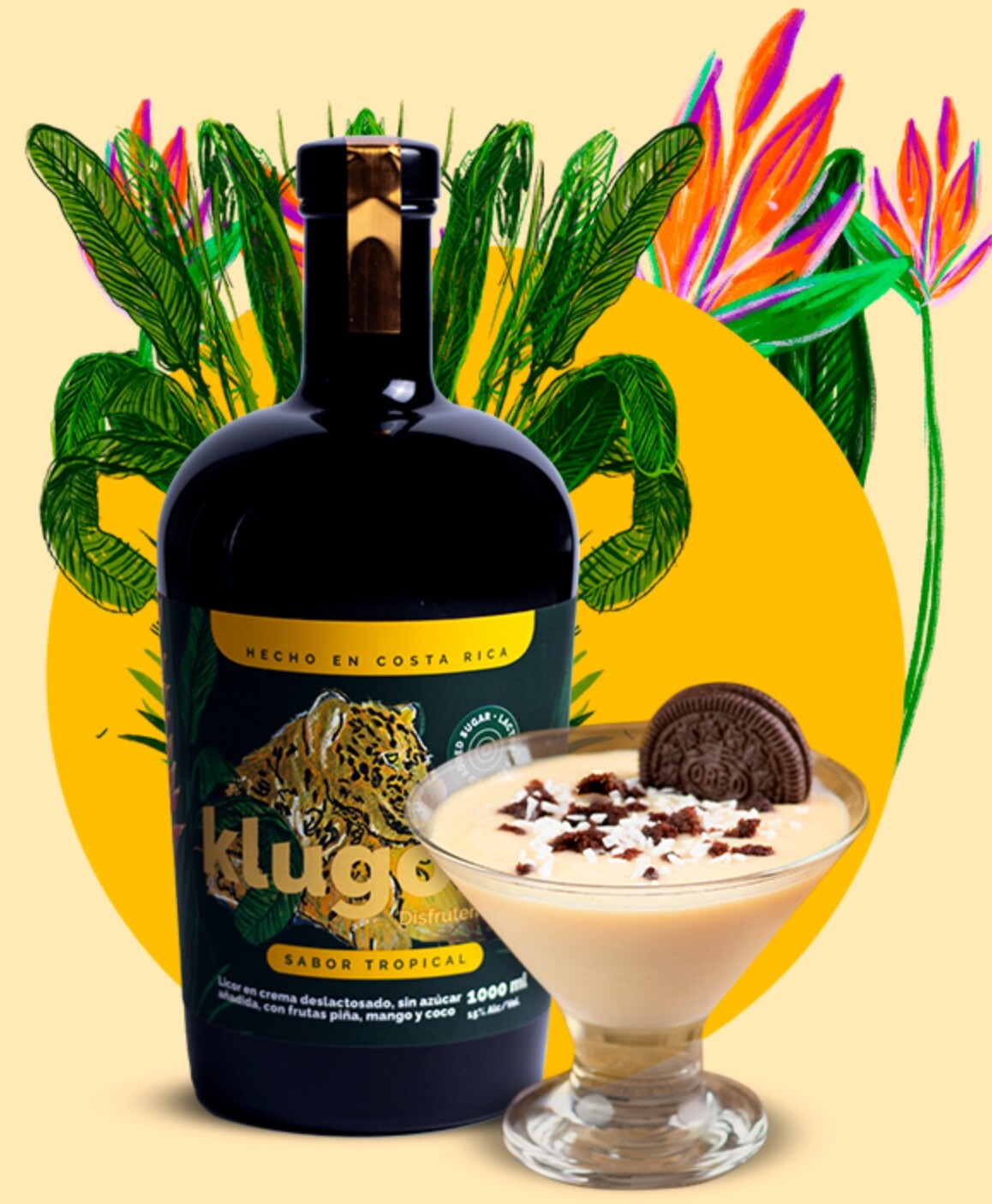 Mousse tropical
